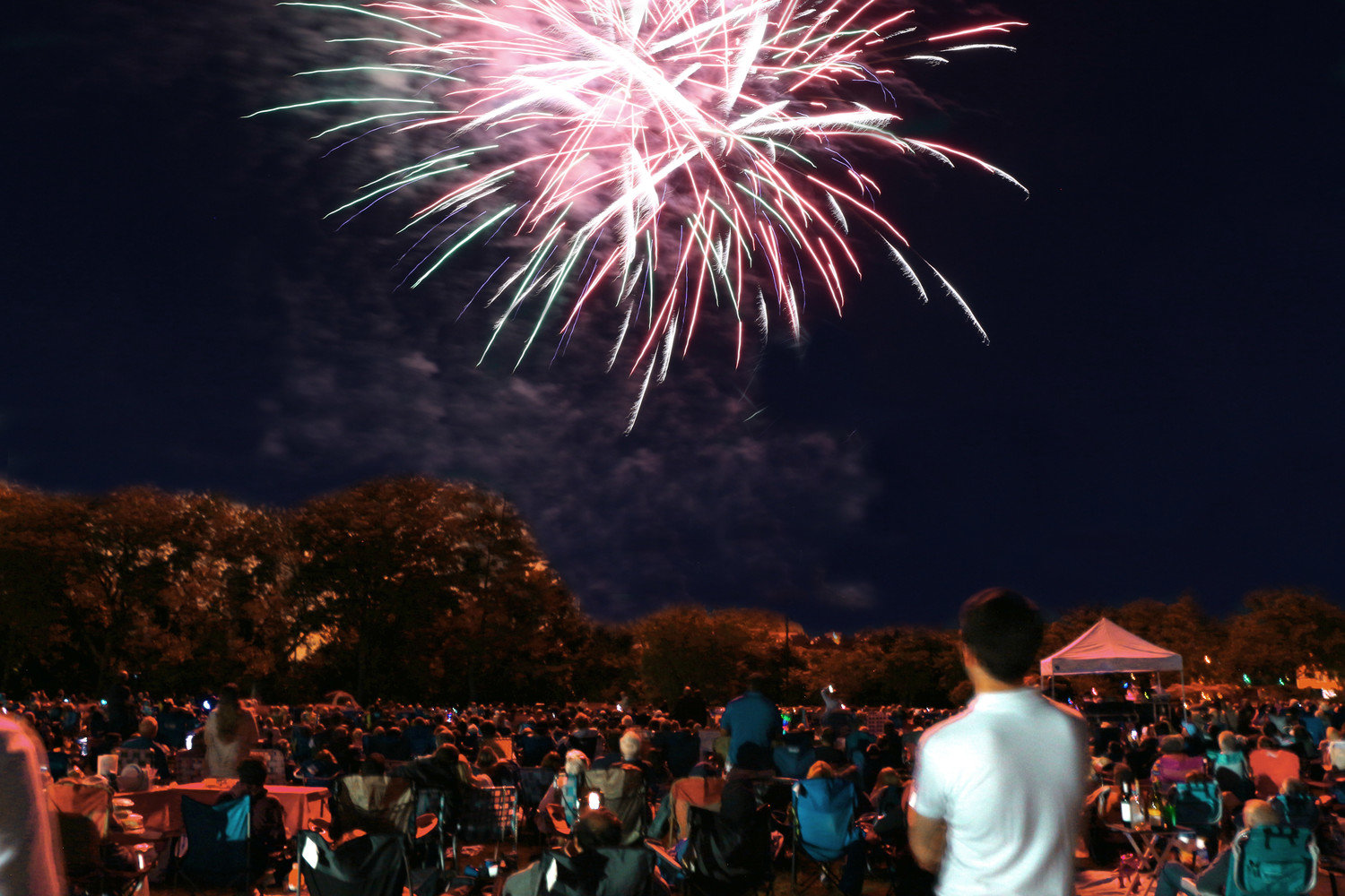 Annual fireworks show hits Rockville Centre's Mill River Park this